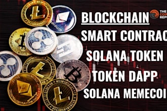create token presale website, smart contract solana token, solana memecoin