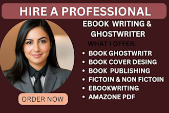 be your ebook writer ebook ghostwriter book writer ghost book writer