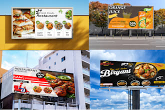 design professional billboards and signage to promote your business