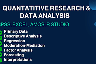 quantitative research and data analysis