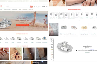 design jewelry website jewelry store jewelry shopify store earring jewelry store