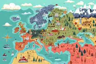 map illustration vector illustration vector map