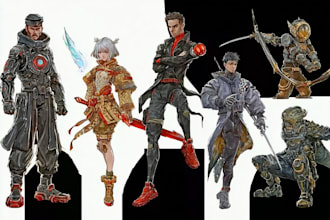 do illustration, concept art and 2d character design