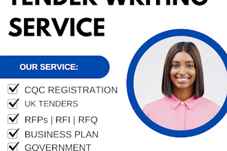 bid UK tender cqc, win nhs healthcare tender cleaning tender,construction tender