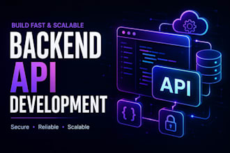 backend API development service