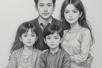 do a wonderful family portrait