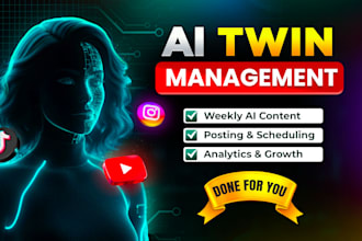 manage your ai twin for social media content and posting
