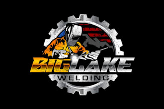 create professional and specially welding logo design