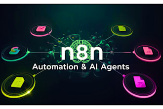 build smart n8n automation, ai agents, and web scraping to optimize workflows