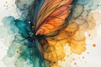 paint a watercolor portrait art