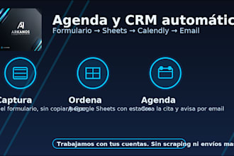 agenda y CRM automáticos