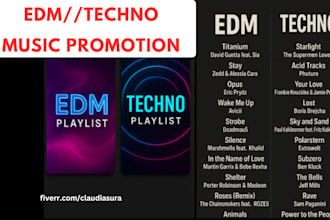 pitch your edm, big room, house, trance, future rave and festival anthems