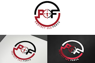 design modern and bold military tactics logo