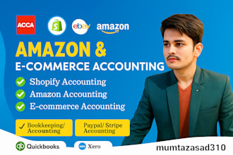 do amazon ecommerce bookkeeping accounting on xero quickbooks and wave