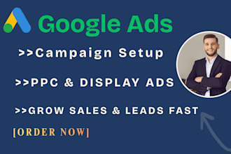 do professional google ads setup and manage your adwords PPC campaign