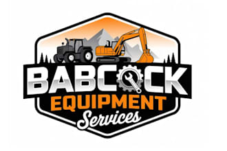 design awesome excavator logo with unlimited revision