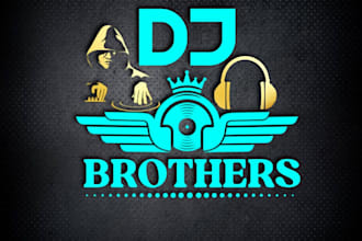 design custom dj logo design for djs and music artists