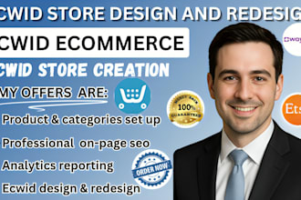 setup ecwid store ecommerce website development expert