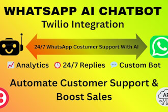 build an ai automated whatsapp chatbot with live analytics