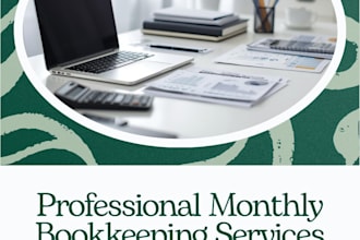 do monthly bookkeeping record transactions and prepare financial statements