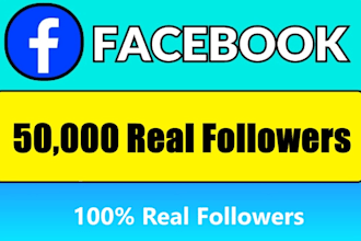 50,000 facebook followers fast, organically