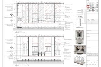 make detailed shop drawings for joinery works using autocad