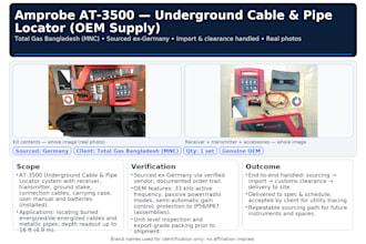 source genuine industrial parts faster and handle hs code and import papers
