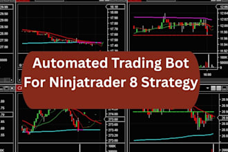 automate trading bot for ninjatrader 8 strategy