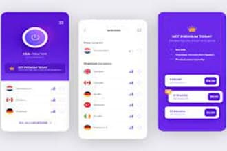 make flutter vpn app for android ios
