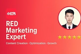 be your xiaohongshu red marketing manager