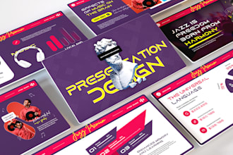 design powerpoint presentation and pitch deck