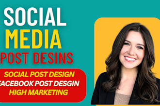 design social media post graphics, social media post design