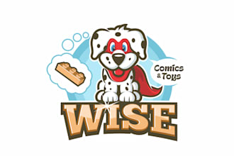 do modern professional custom dog, puppy logo design