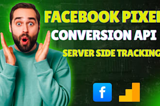 setup meta facebook pixel, conversion API with GTM for server side tracking