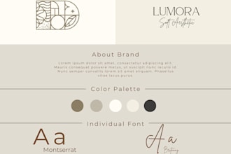 create a unique brand identity board