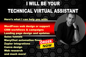 be your technical creative virtual assistant