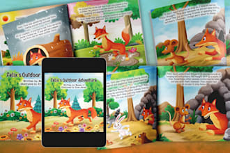 do children book formatting and book layout design