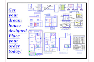 redraw architectural floor plan, autocad 2d floor plan, convert pdf to autocad