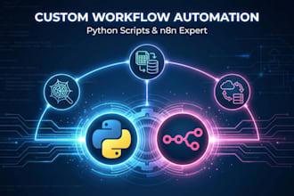automate your workflow with custom python scripts or n8n