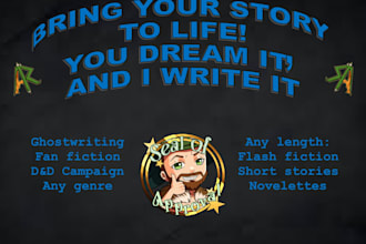 bring your story ideas to life