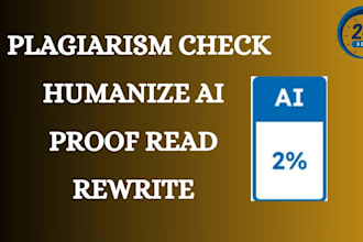 edit rewrite humanize ai content and plagiarism check