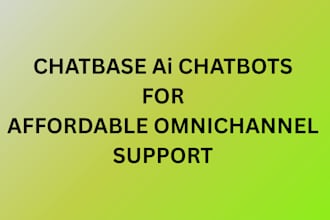 create a powerful ai chatbot  to boost sales and reduce support costs