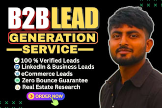 do b2b lead generation, linkedin leads, email list building