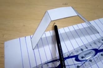 create custom pencil 3d art and deliver a high quality PDF only