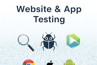 be your software tester for your website or mobile app