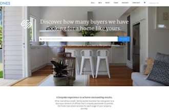 design squarespace real estate consultant rental agency apartment rental agency