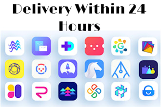 design a professional app icon for your application and game