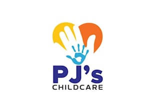 design preschool, mother care, childcare , daycare, care logo
