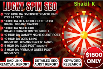 do full korean SEO backlinks service package for google first page ranking