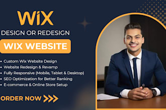create a modern, responsive wix website